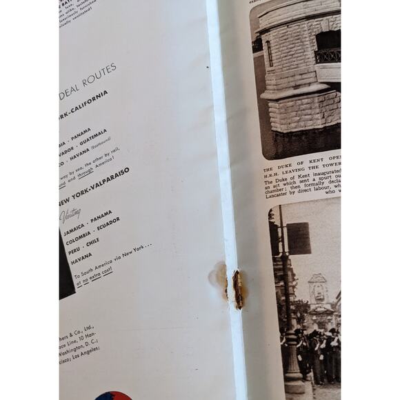 Vintage Illustrated London News Magazine Issue History October 12 1935 - Picture 5 of 16